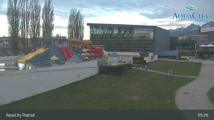 Archived image Webcam AquaCity, Poprad
