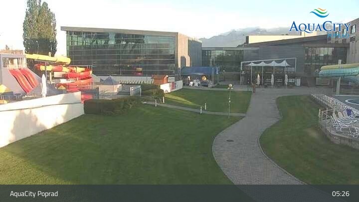 Archived image Webcam AquaCity, Poprad