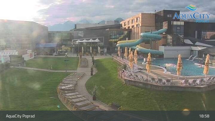 Archiv Foto Webcam AquaCity (Poprad)