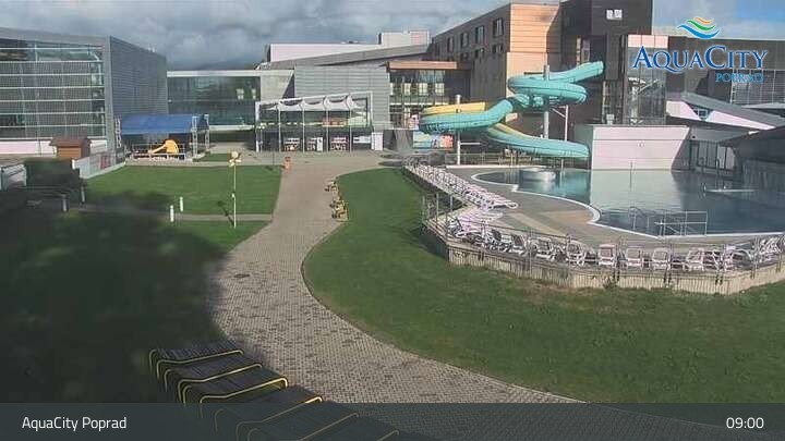 Archiv Foto Webcam AquaCity (Poprad)