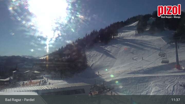 Archiv Foto Webcam Pardiel, Bad Ragaz