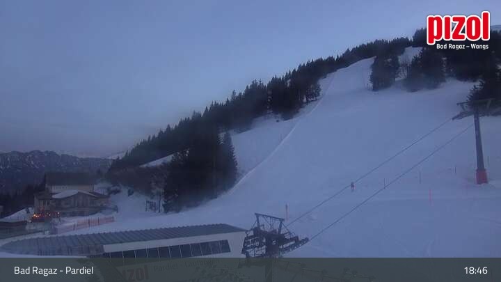 Archiv Foto Webcam Pardiel, Bad Ragaz