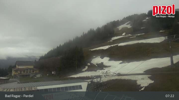 Archiv Foto Webcam Pardiel, Bad Ragaz