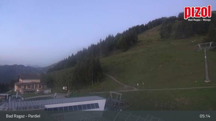 Archiv Foto Webcam Pardiel, Bad Ragaz