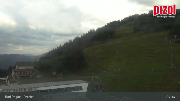 Archiv Foto Webcam Pardiel, Bad Ragaz