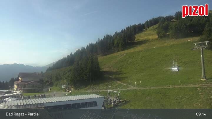 Archiv Foto Webcam Pardiel, Bad Ragaz