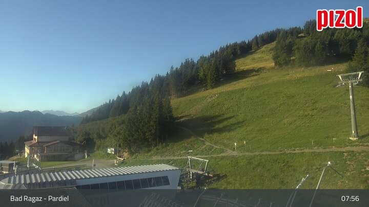 Archiv Foto Webcam Pardiel, Bad Ragaz