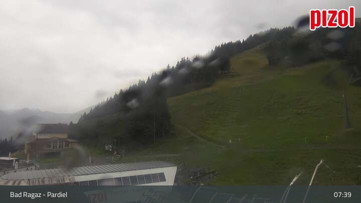 Archived image Webcam mountain "Pardiel", Bad Ragaz