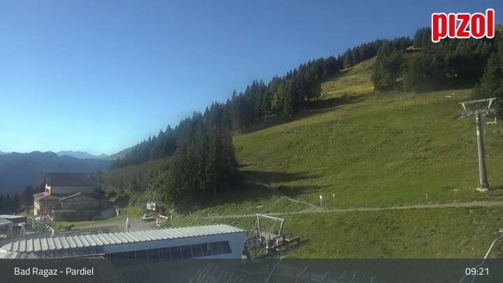 Archived image Webcam mountain "Pardiel", Bad Ragaz