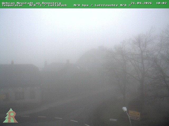 Archiv Foto Webcam Thüringer Wald: Neustadt am Rennsteig