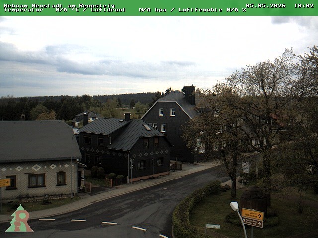 Archiv Foto Webcam Thüringer Wald: Neustadt am Rennsteig