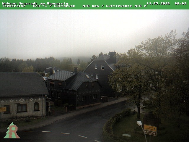 Archiv Foto Webcam Thüringer Wald: Neustadt am Rennsteig