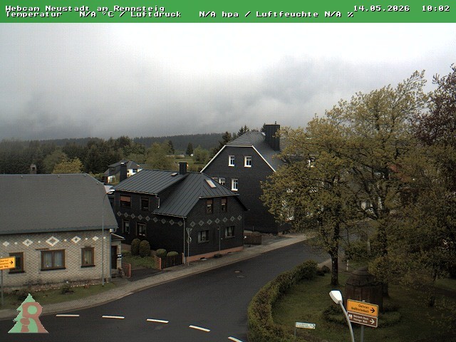 Archiv Foto Webcam Thüringer Wald: Neustadt am Rennsteig
