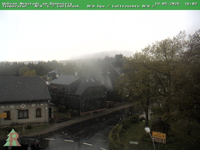 Archiv Foto Webcam Thüringer Wald: Neustadt am Rennsteig