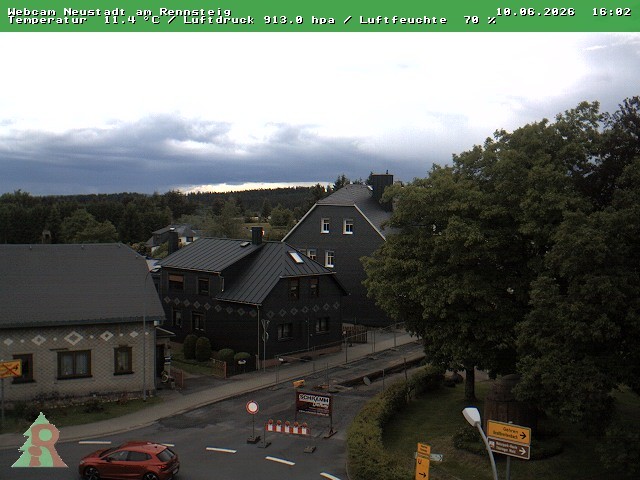 Archiv Foto Webcam Thüringer Wald: Neustadt am Rennsteig