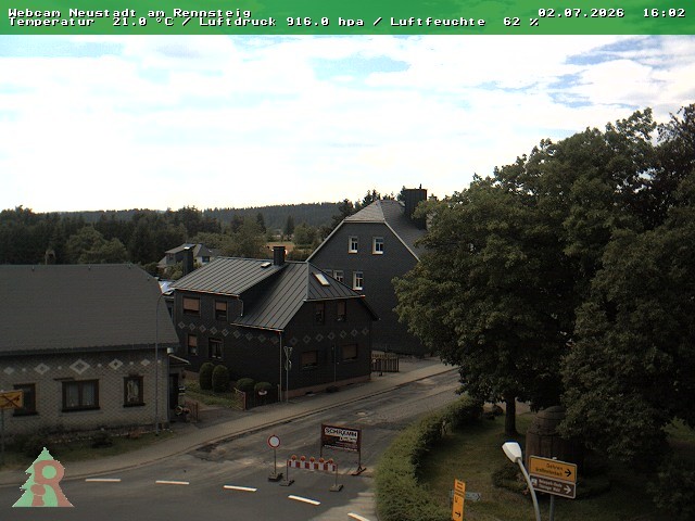 Archiv Foto Webcam Thüringer Wald: Neustadt am Rennsteig