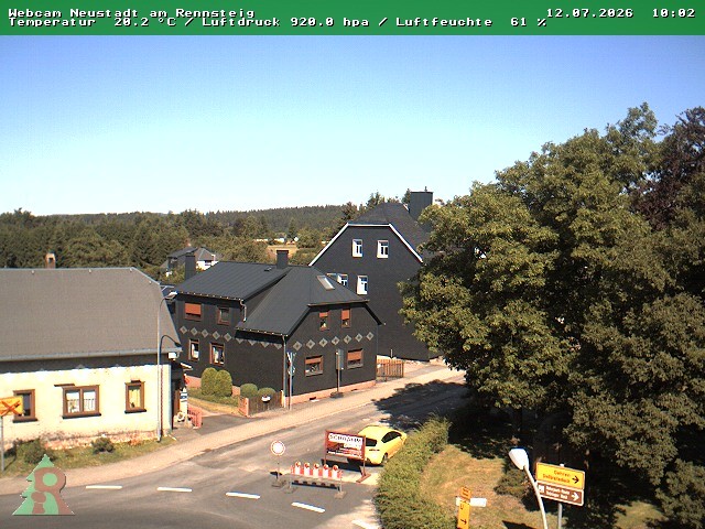 Archiv Foto Webcam Thüringer Wald: Neustadt am Rennsteig