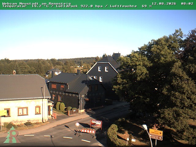 Archiv Foto Webcam Thüringer Wald: Neustadt am Rennsteig