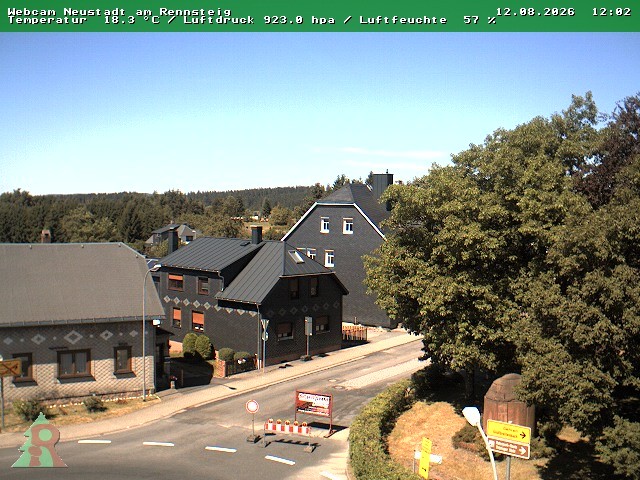 Archiv Foto Webcam Thüringer Wald: Neustadt am Rennsteig