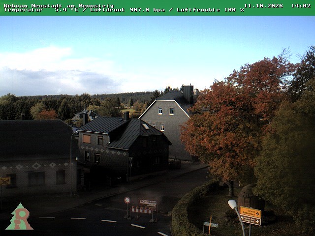 Archiv Foto Webcam Thüringer Wald: Neustadt am Rennsteig