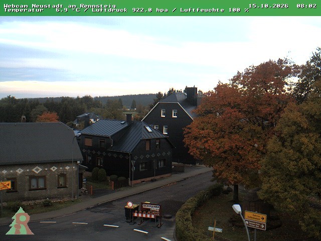 Archiv Foto Webcam Thüringer Wald: Neustadt am Rennsteig