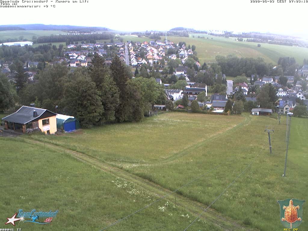 Archived image Webcam Crottendorf (Ore Mountains)