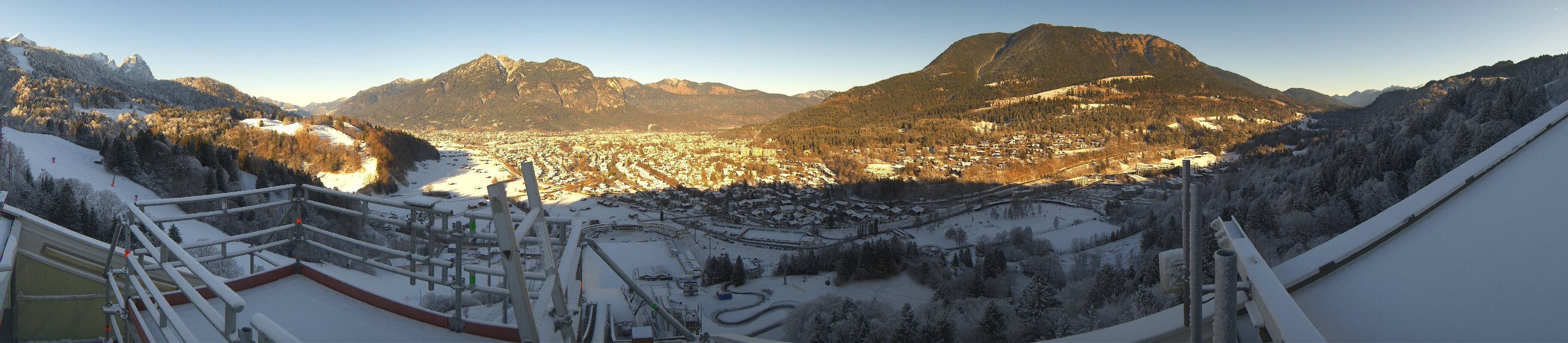 Archiv Foto Webcam Garmisch-Partenkirchen - Olympiaschanze
