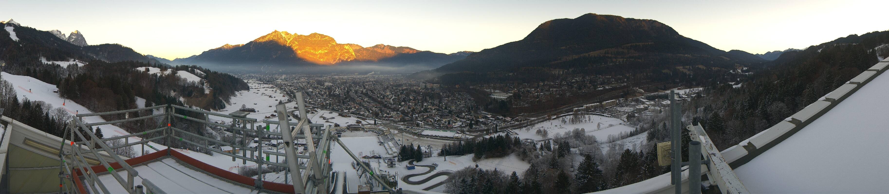 Archiv Foto Webcam Garmisch-Partenkirchen - Olympiaschanze