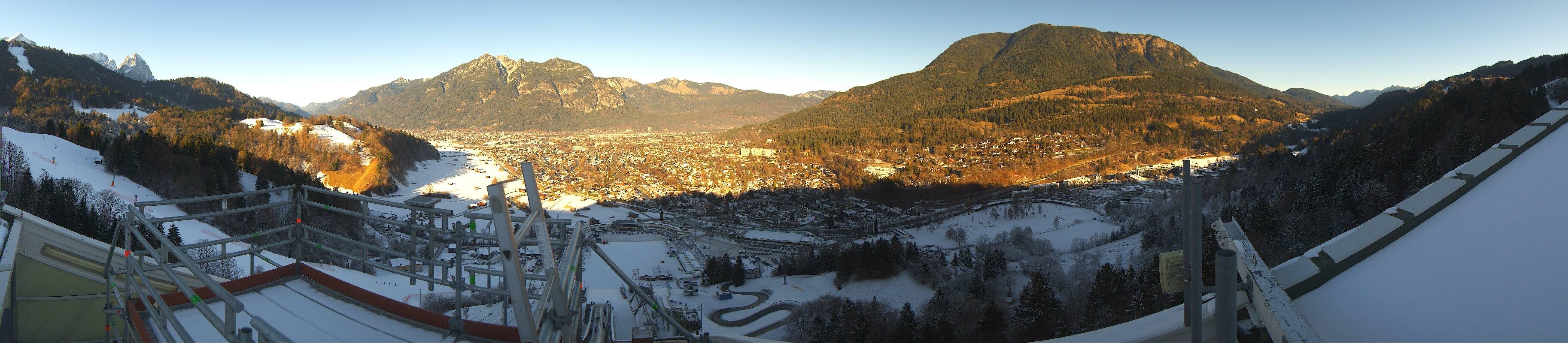 Archiv Foto Webcam Garmisch-Partenkirchen - Olympiaschanze
