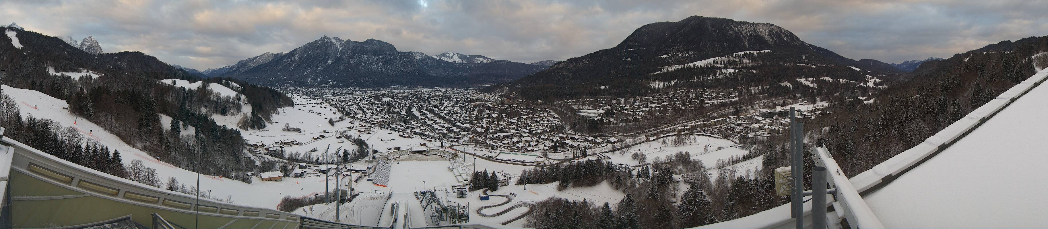 Archiv Foto Webcam Garmisch-Partenkirchen - Olympiaschanze
