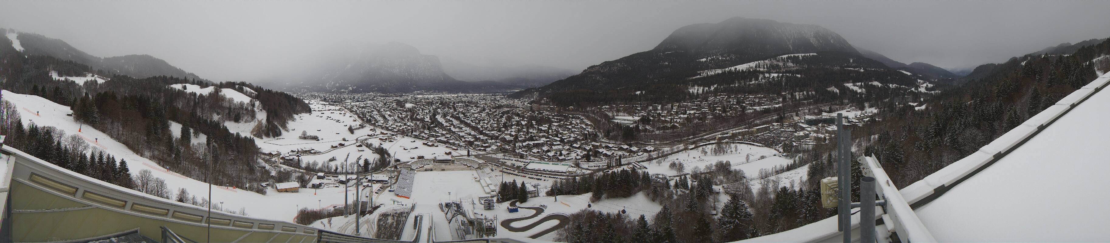 Archiv Foto Webcam Garmisch-Partenkirchen - Olympiaschanze