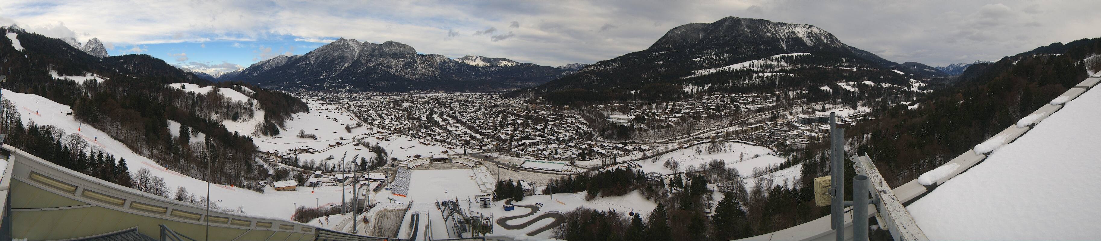 Archiv Foto Webcam Garmisch-Partenkirchen - Olympiaschanze