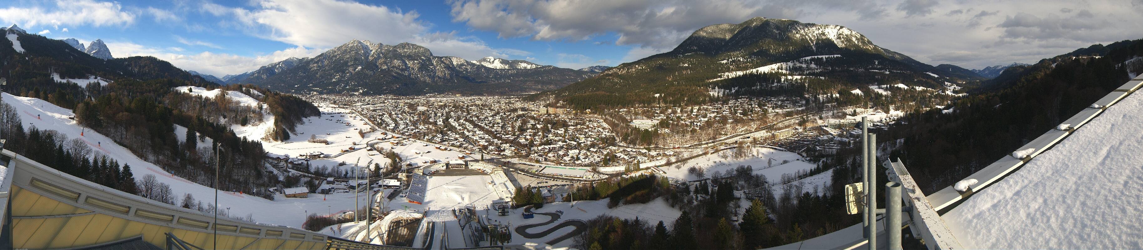 Archiv Foto Webcam Garmisch-Partenkirchen - Olympiaschanze