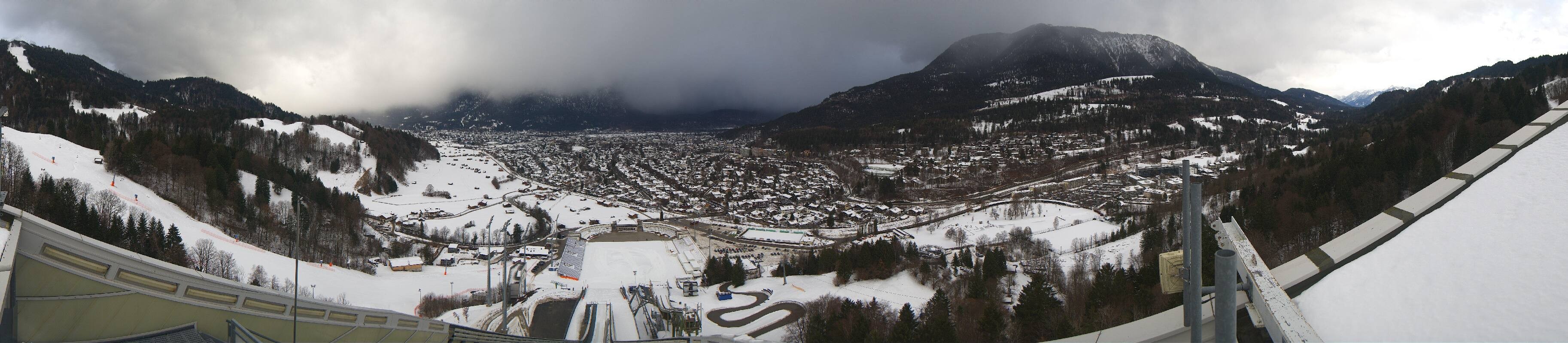Archiv Foto Webcam Garmisch-Partenkirchen - Olympiaschanze