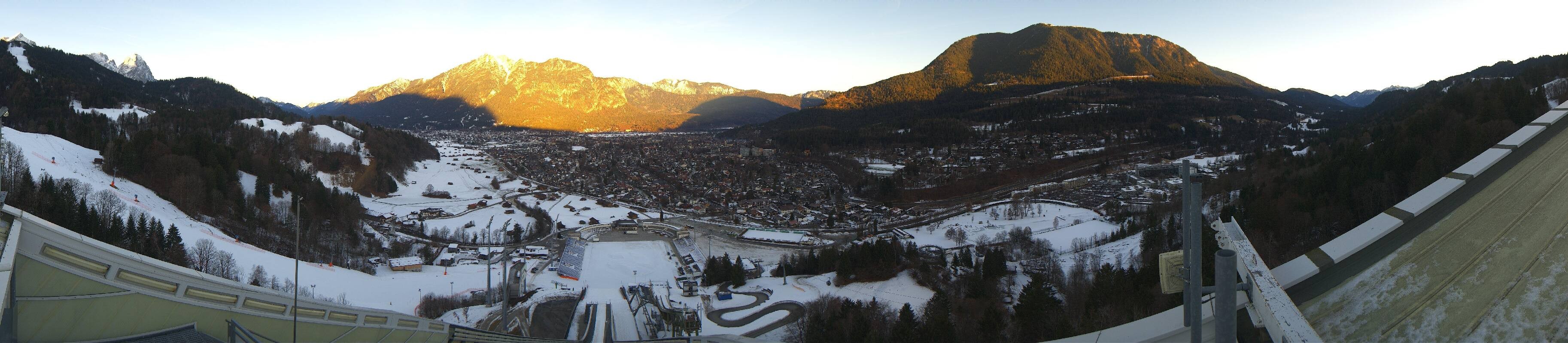 Archiv Foto Webcam Garmisch-Partenkirchen - Olympiaschanze