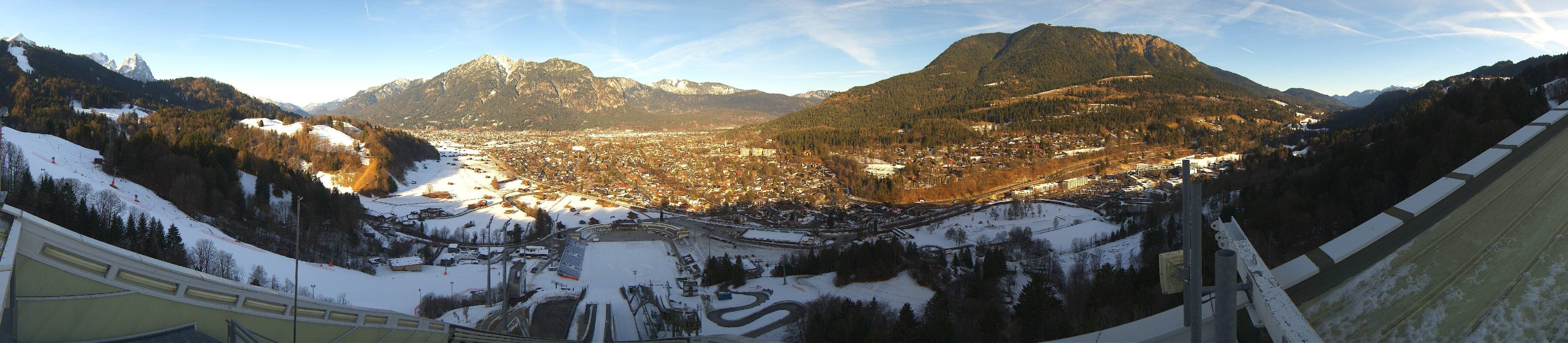 Archiv Foto Webcam Garmisch-Partenkirchen - Olympiaschanze