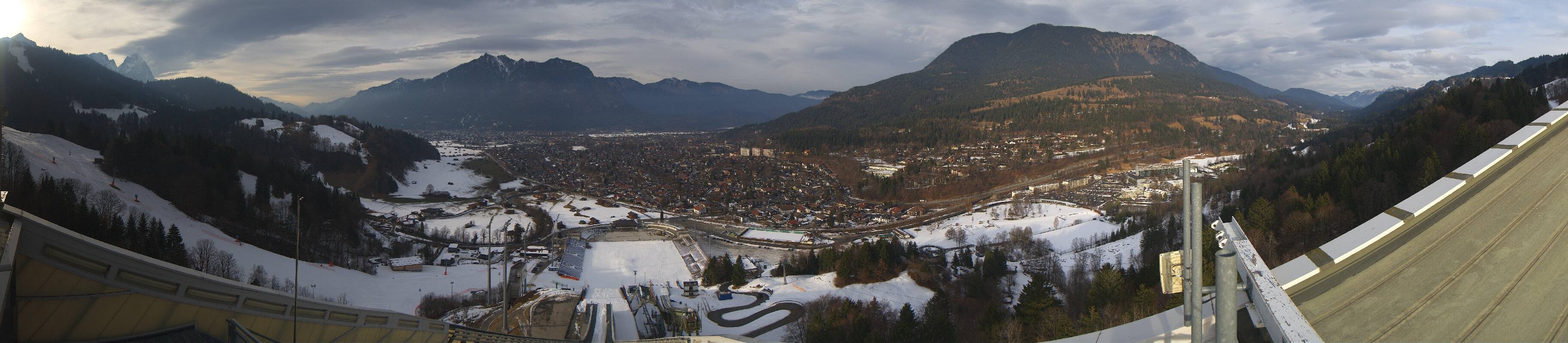 Archiv Foto Webcam Garmisch-Partenkirchen - Olympiaschanze