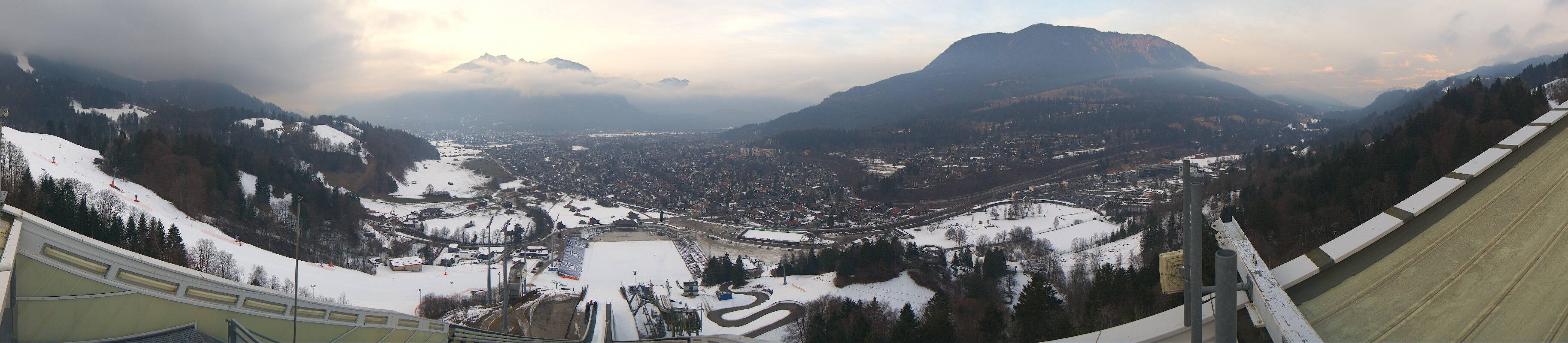 Archiv Foto Webcam Garmisch-Partenkirchen - Olympiaschanze