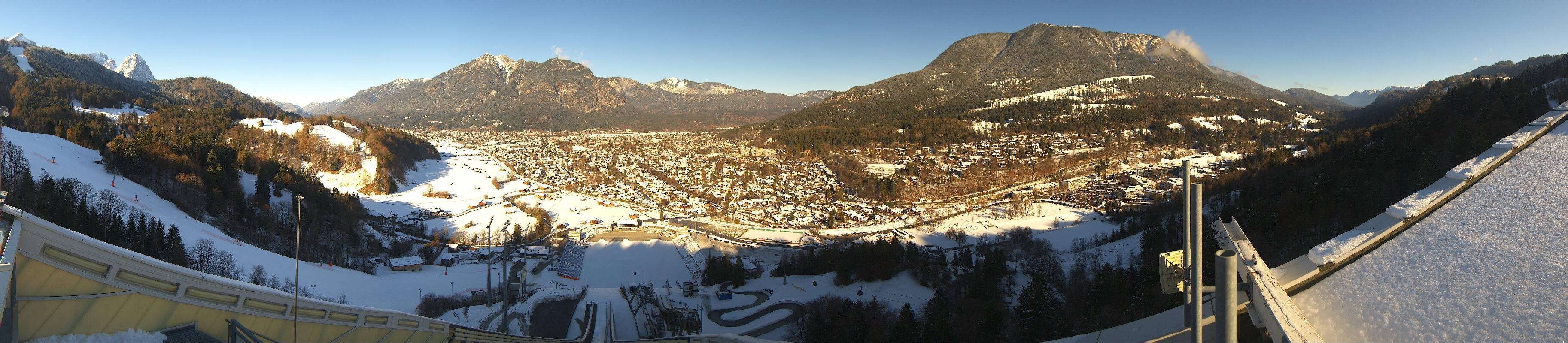 Archiv Foto Webcam Garmisch-Partenkirchen - Olympiaschanze