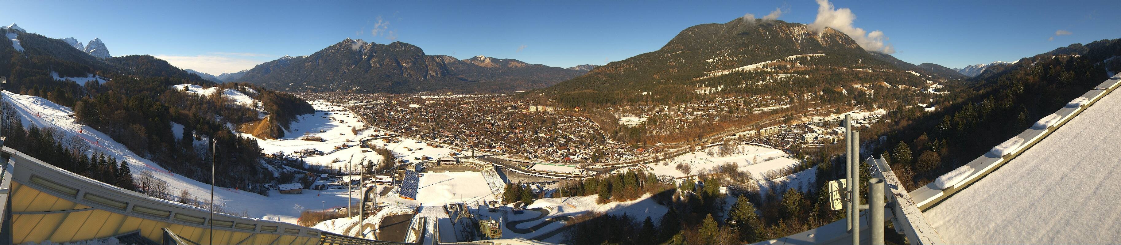 Archiv Foto Webcam Garmisch-Partenkirchen - Olympiaschanze