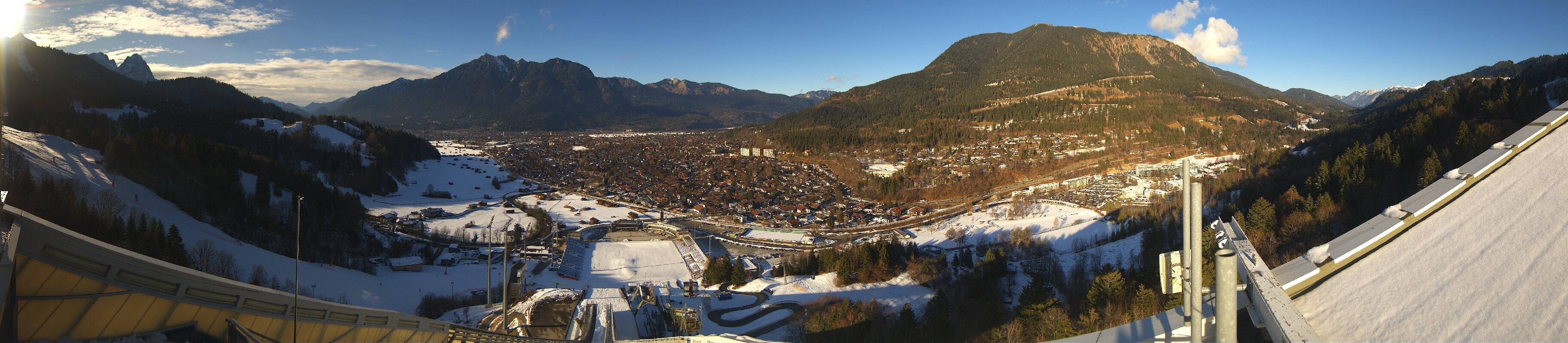 Archiv Foto Webcam Garmisch-Partenkirchen - Olympiaschanze
