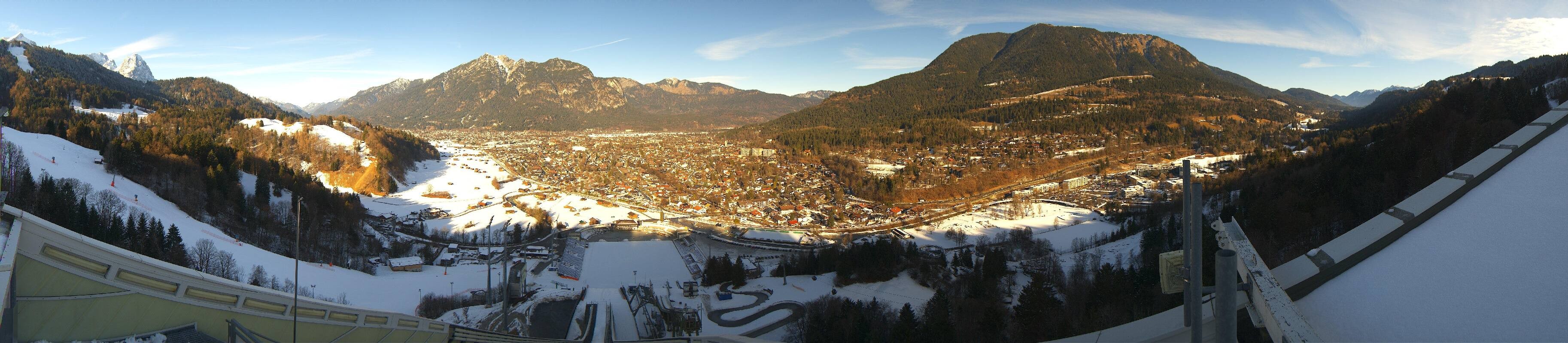 Archiv Foto Webcam Garmisch-Partenkirchen - Olympiaschanze