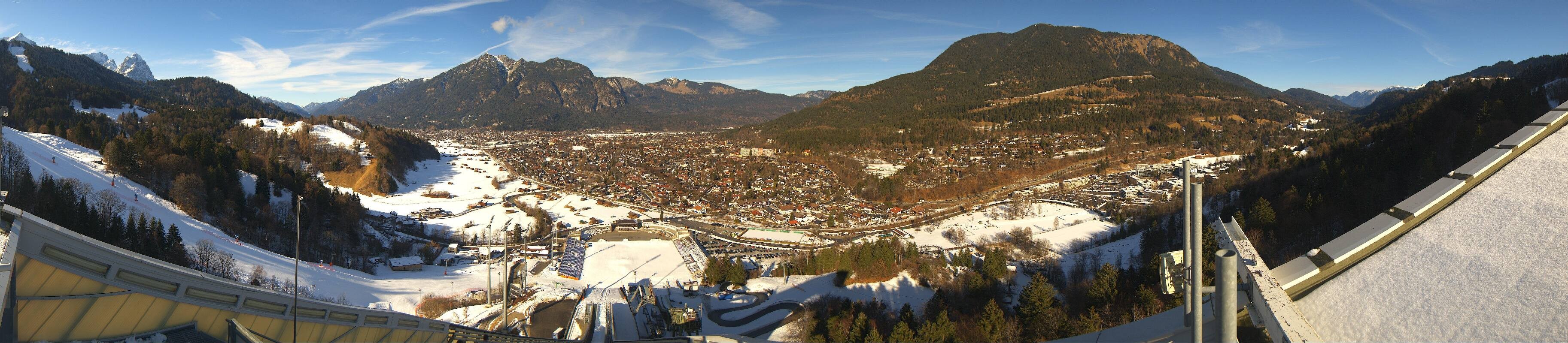Archiv Foto Webcam Garmisch-Partenkirchen - Olympiaschanze