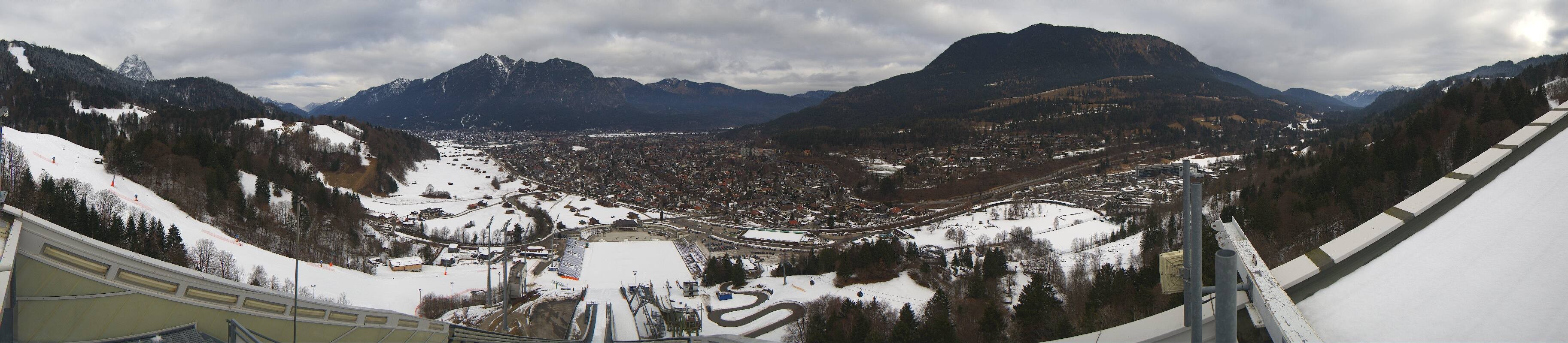 Archiv Foto Webcam Garmisch-Partenkirchen - Olympiaschanze