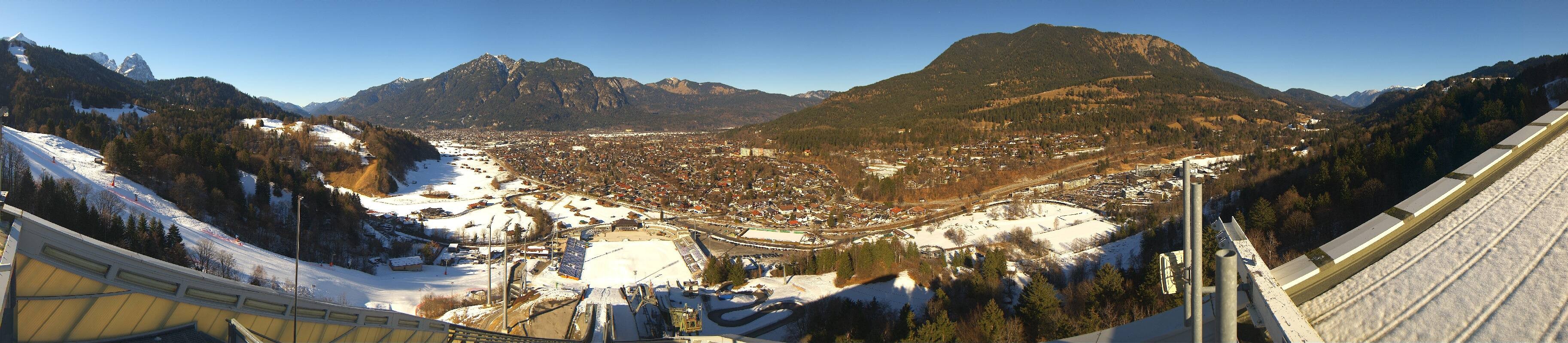 Archiv Foto Webcam Garmisch-Partenkirchen - Olympiaschanze