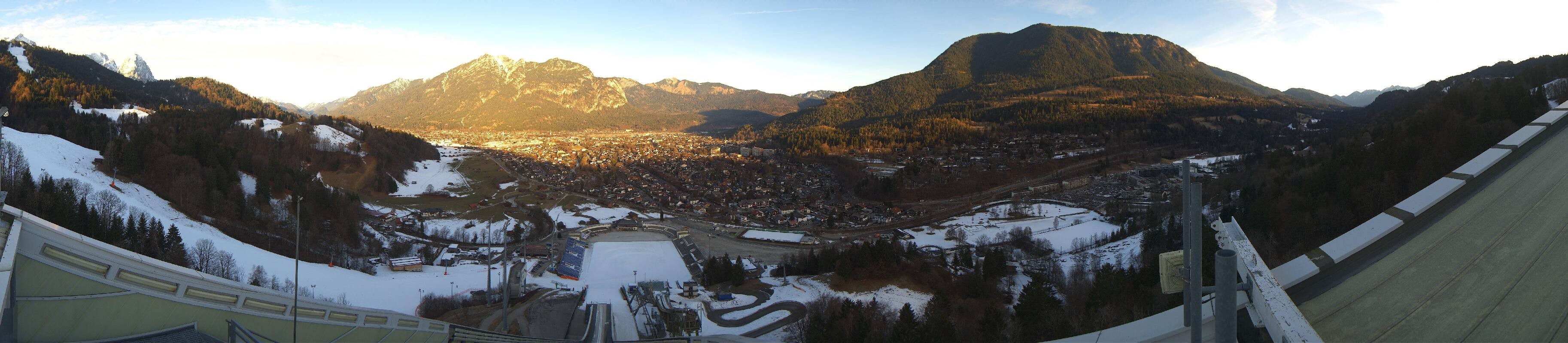 Archiv Foto Webcam Garmisch-Partenkirchen - Olympiaschanze