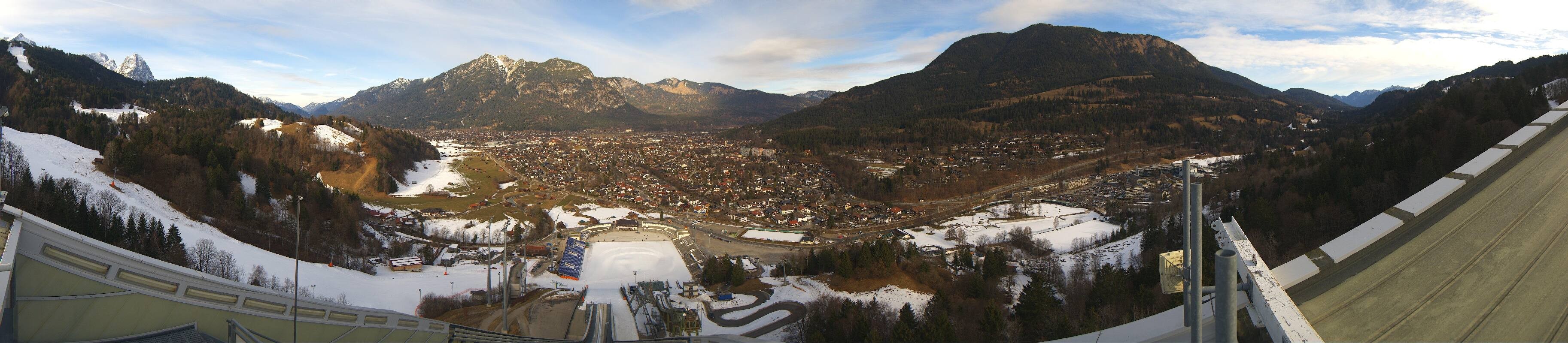 Archiv Foto Webcam Garmisch-Partenkirchen - Olympiaschanze