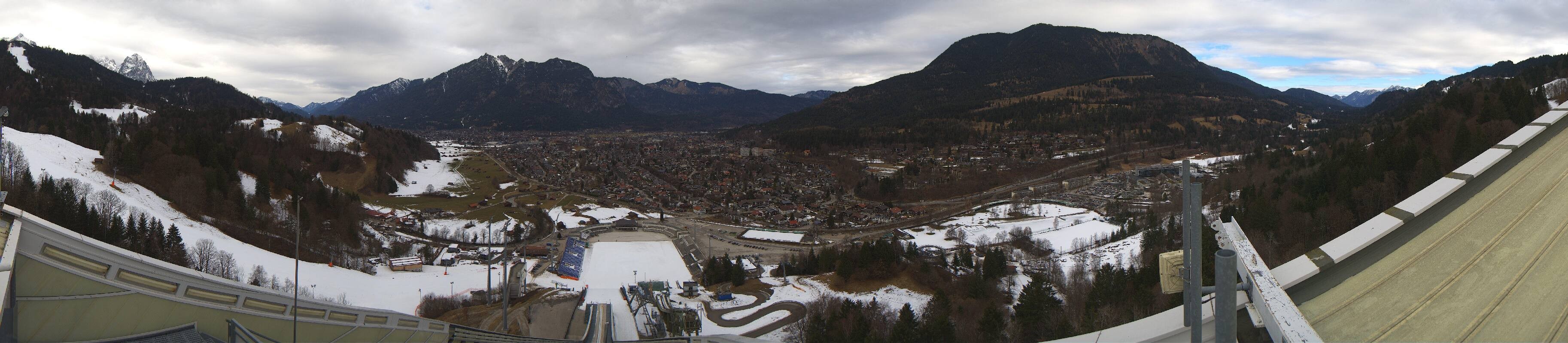 Archiv Foto Webcam Garmisch-Partenkirchen - Olympiaschanze