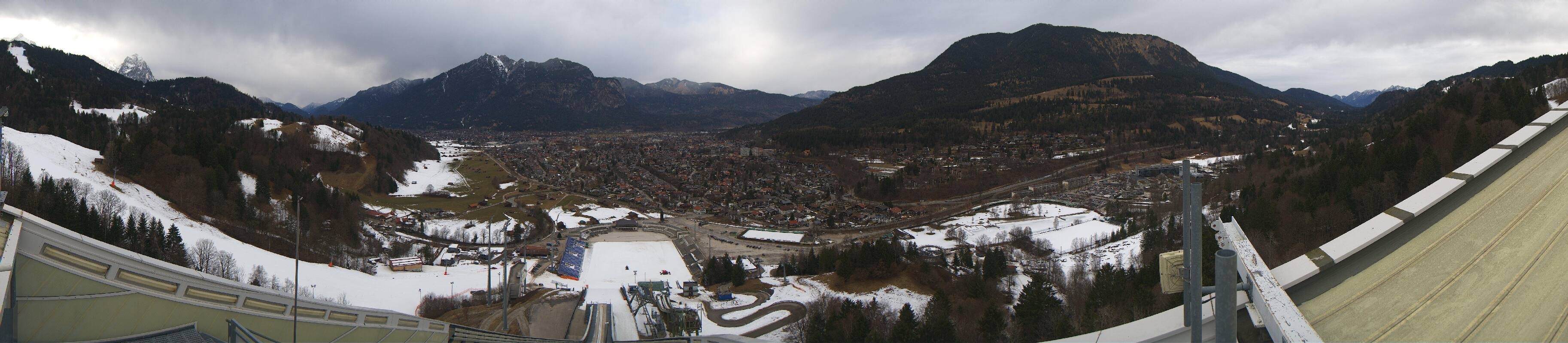 Archiv Foto Webcam Garmisch-Partenkirchen - Olympiaschanze