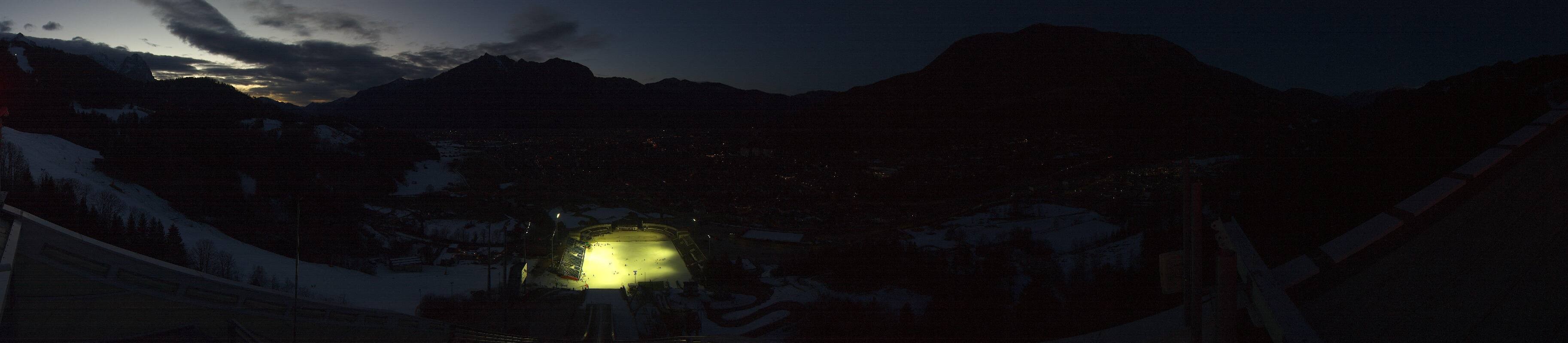 Archiv Foto Webcam Garmisch-Partenkirchen - Olympiaschanze